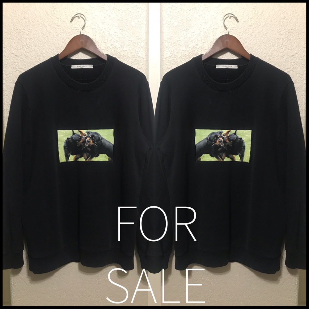 **SOLD Givenchy Rottweiler print sweater - Picture 2 of 5